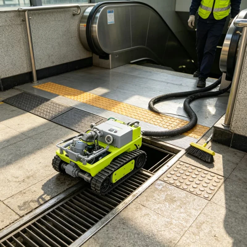 Remote Controlled Smart Sludge Removal Robot Submersible Dredge Sewage Treatment Plant Sedimentation Tank Cleaning Customized