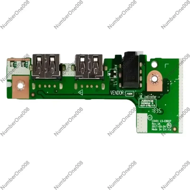 

Аудио-USB плата IO для ноутбука A515-51 mA515-51G, сменная мини-плата C5V01 LS-E891P, аксессуары для материнской платы компьютера