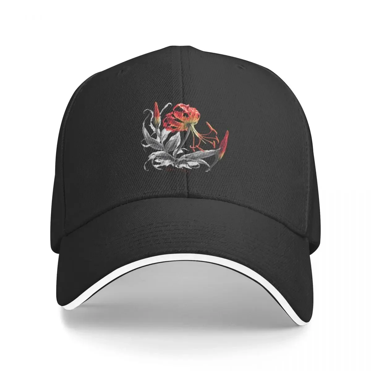 

Flame Lily Dance of Flames Baseball Cap Hat Man For The Sun Luxury Cap Man Women's