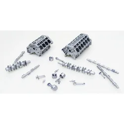 1/18 Car Model Engine Model V8 V12 Cylinder Block Piston Non-metallic Cannot Be Assembled Without A Complete Set