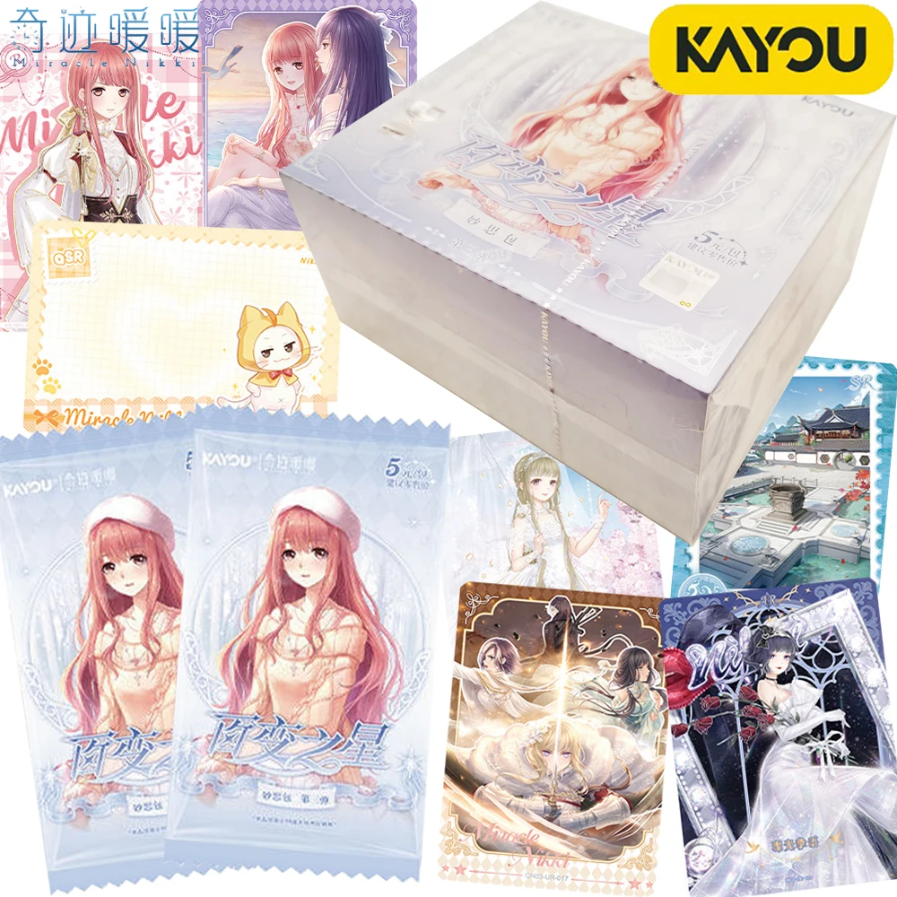 

Original KAYOU Miracle Nikki Dress-up Game Collection Cards Note Design Q-version Classic Cartoon Cute Character Cards Fun Gifts