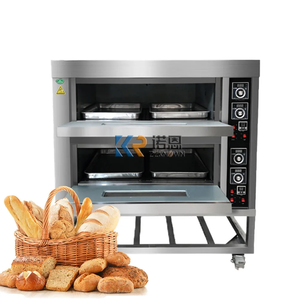 

2 Layer 4 Trays Commercial Bakery Oven Cake Cookies Baking Used Oven with Electric Heating Bread Oven