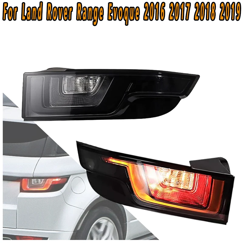 

For Range Rover Evoque 2016 2017 2018 2019 Smoked LED Taillight Steering Signal Backlight Brake Light Warning Light Assembly