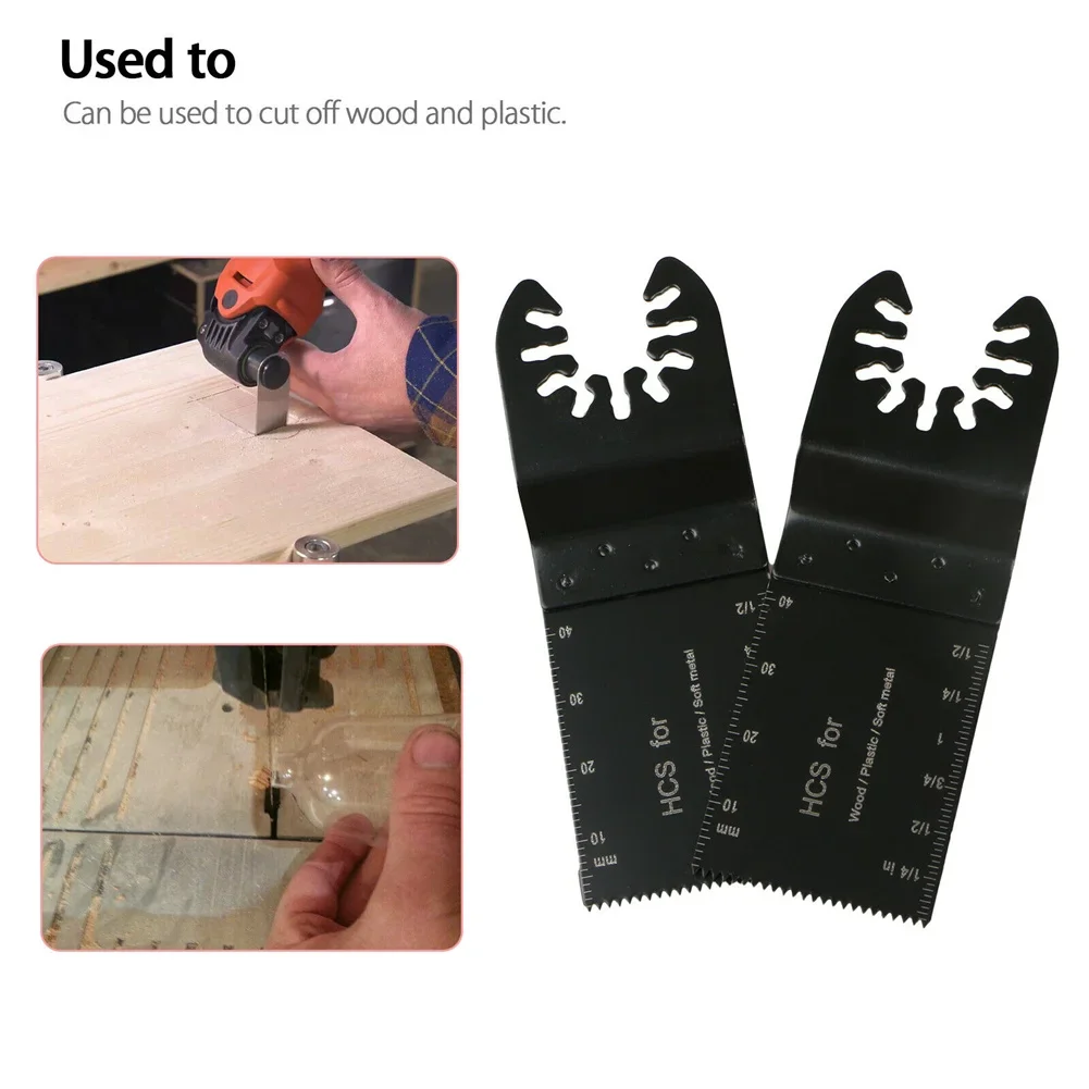 

10pcs 34mm Multi-Function Renovator Saw Blade Oscillating Saw Blade Power Tool Accessories Universal Cutter Blade Multi Tool