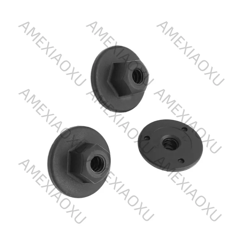 New 100Pcs Hex Head Plastic Self-Threading Nut For BMW For MINI 07147166870 07147169847 AMEXIAOXU