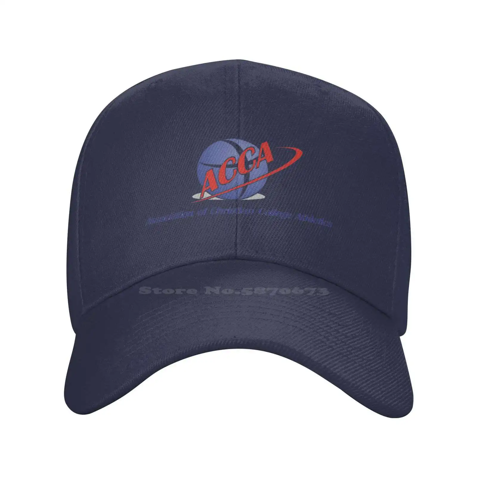 Association of Christian College Athletics Logo Quality Denim cap Knitted hat Baseball cap