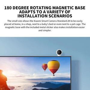 Xiaomi-Kamera IP intelligent mit magnetischer Basi 12 Hauptverkäufe Xiaomi Bell - №10