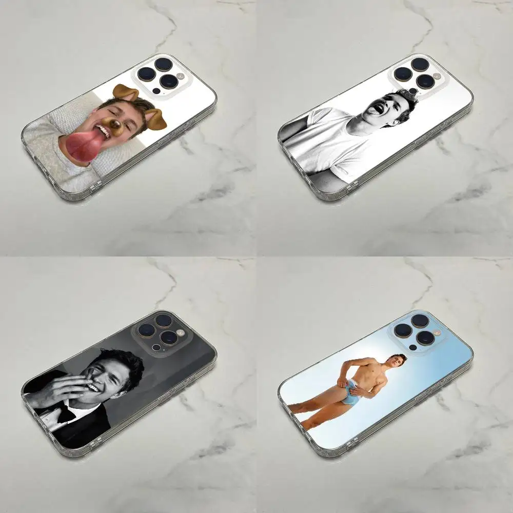 

A-Ansel Elgort Phone Case For iPhone 16,15,14,13,12,11 Plus,Pro,Max,XR,XS,Plus,E,SE4,Mini Transparent Box