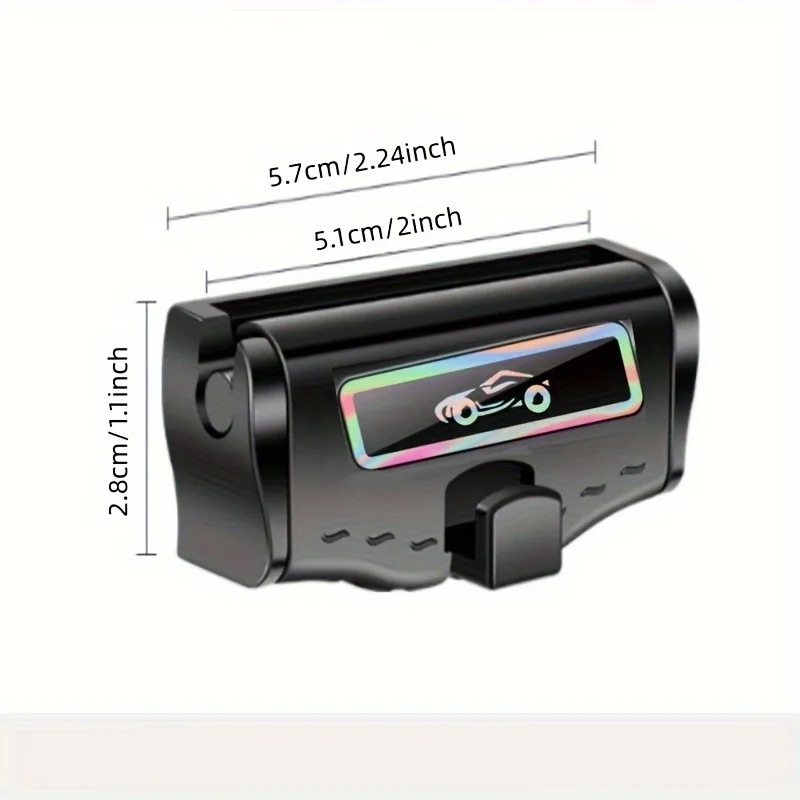 Car Seat Belt Stabilizer - Anti-Collision, Noise Reduction & Shake Control Accessory, Durable Abs Material
