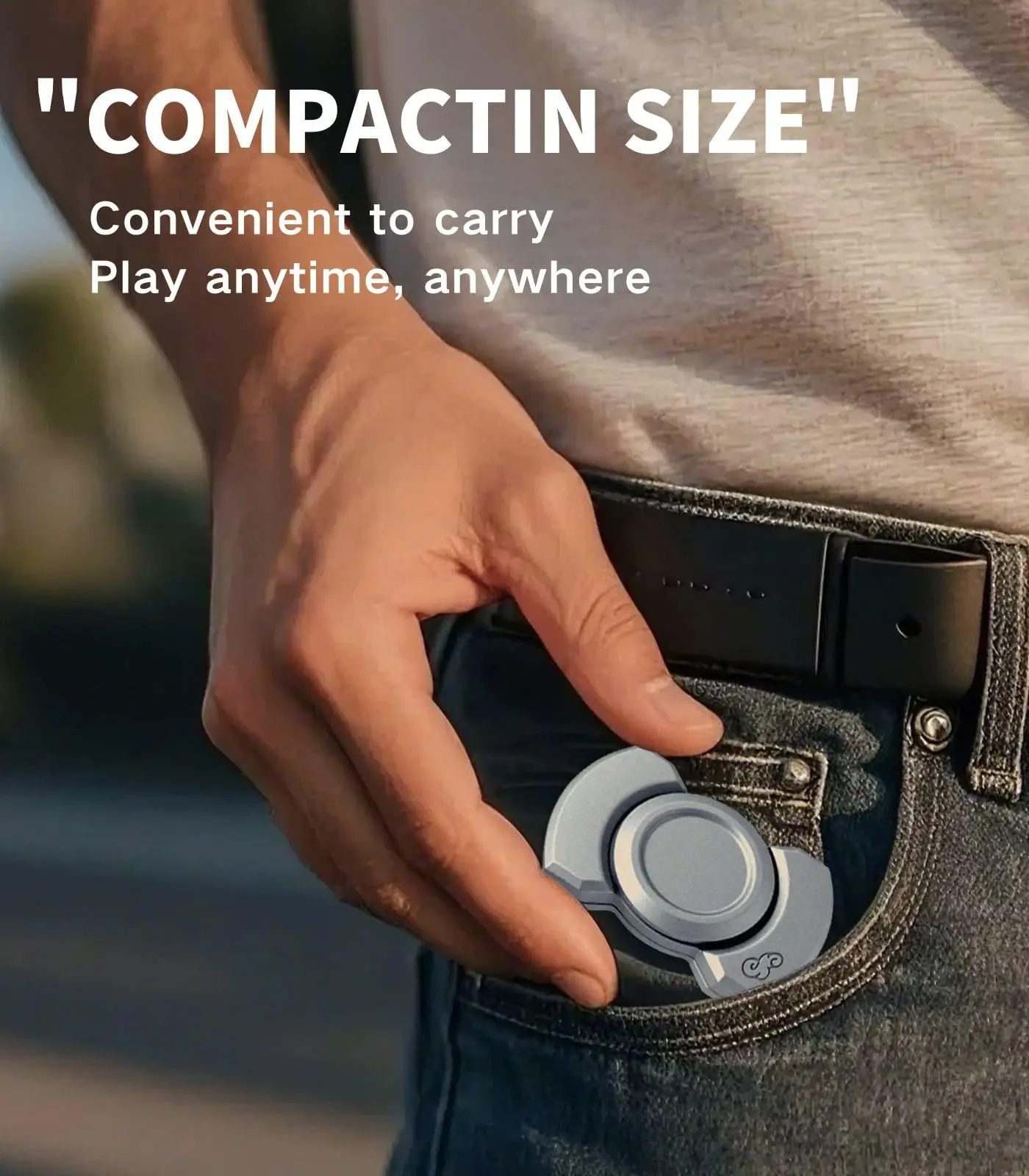 Juego múltiple deslizador magnético Fidget Spinner EDC juguetes antiestrés para adultos Spinner de mano TDAH ansiedad autismo alivio del estrés