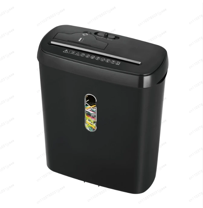 

Small shredder Mini shredder 10 sheets cross-cut shredder from household pull-out compartment 9.5L