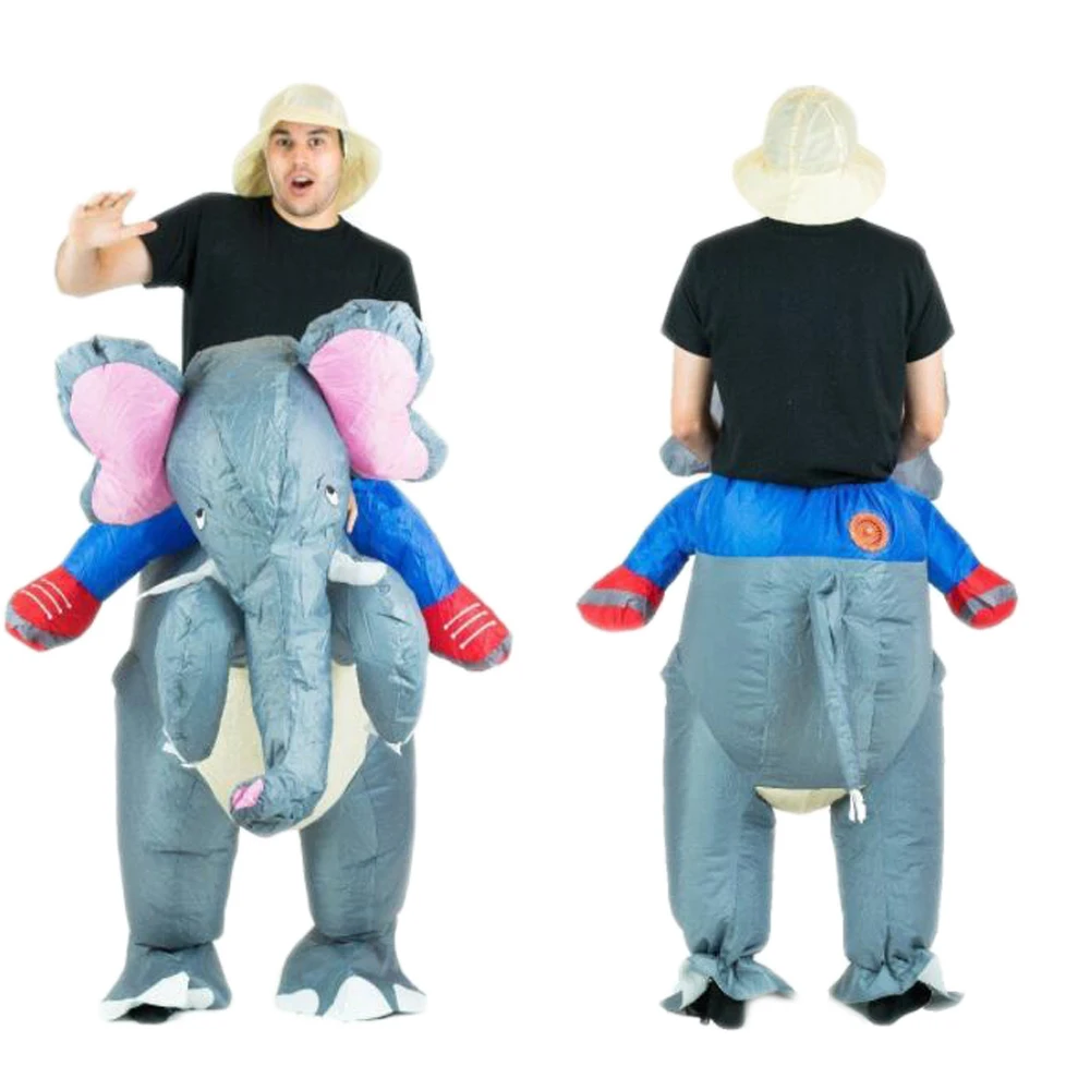 

Adult Elephant Inflatable Costume Anime Suits Mascot Halloween Party Cosplay Costumes for Man Woman Boys Girls
