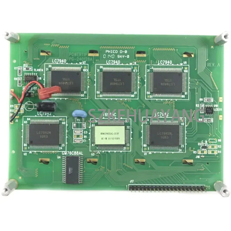 Compatibility Replacement PG-240128A PG240128A 240*128 Monochrome LCD Display Modules