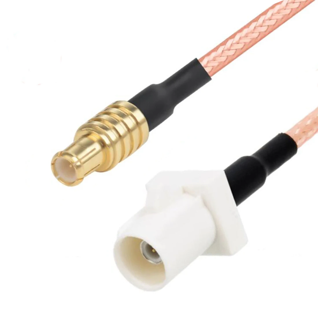 1PC Fakra B Male Female White Color To MCX Jack Plug Straight  Pigtail Cable Adapter RG316 15cm 6inch/30cm/50cm Wholesale NEW