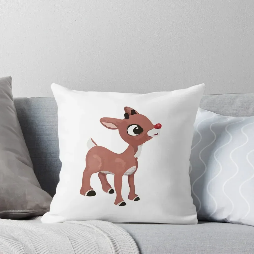 Classic Rudolph The Red Nosed Reindeer T-ShirtClassic Rudolph Throw Pillow pillow cover luxury pillow