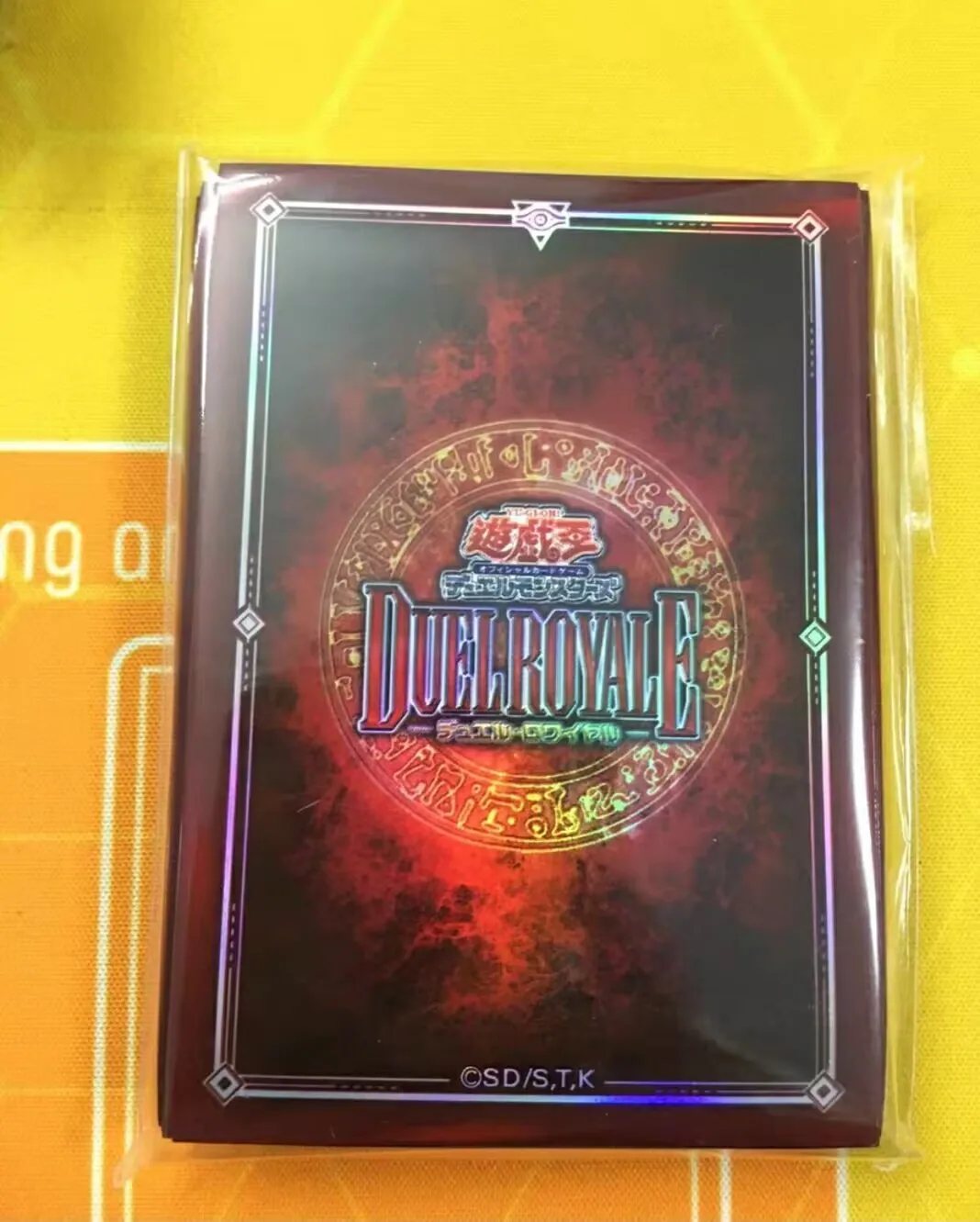 

45Pcs Yugioh KONAMI Duel Monsters Duel Royale Red Version Official Collection Sealed Card Protector Duelist Sleeves