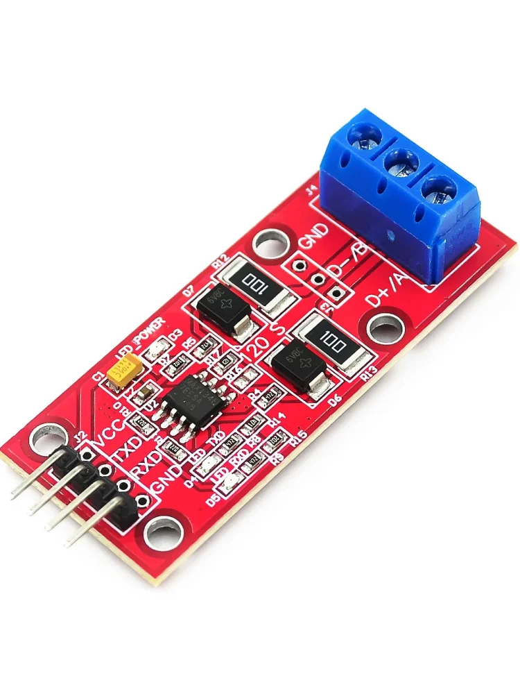 Ein-Chip-TTL-zu-RS485-Konvertermodul, 485-zu-UART-Pegelumsetzer, automatische Hardware-Flusskontrolle – Detail 2