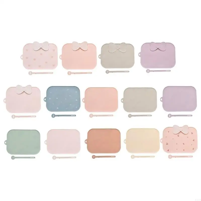 

Silicone Feeding Set Foldable Not Slip Placemat Heat Resistant Dining Table Mat set Lightweight Rubber Dinning set Gift P31B