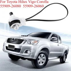 Cavo di controllo dell'interruttore del pulsante del riscaldatore A/C per Toyota Hilux Vigo Corolla 55909-26080 55909-26060 parti interne sinistra/destra