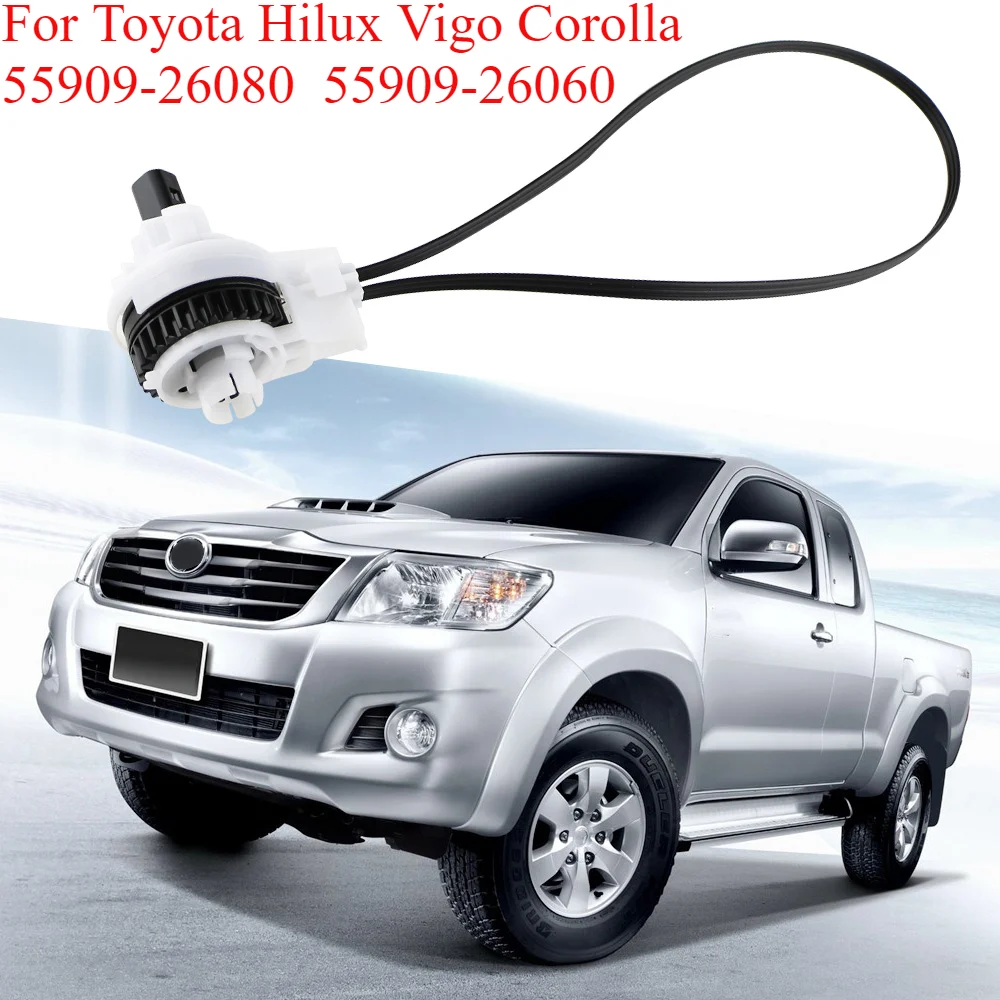 Car A/C Heater Button Switch Control Cable for Toyota Hilux Vigo Corolla 55909-26080  55909-26060 Left/Right Interior Parts