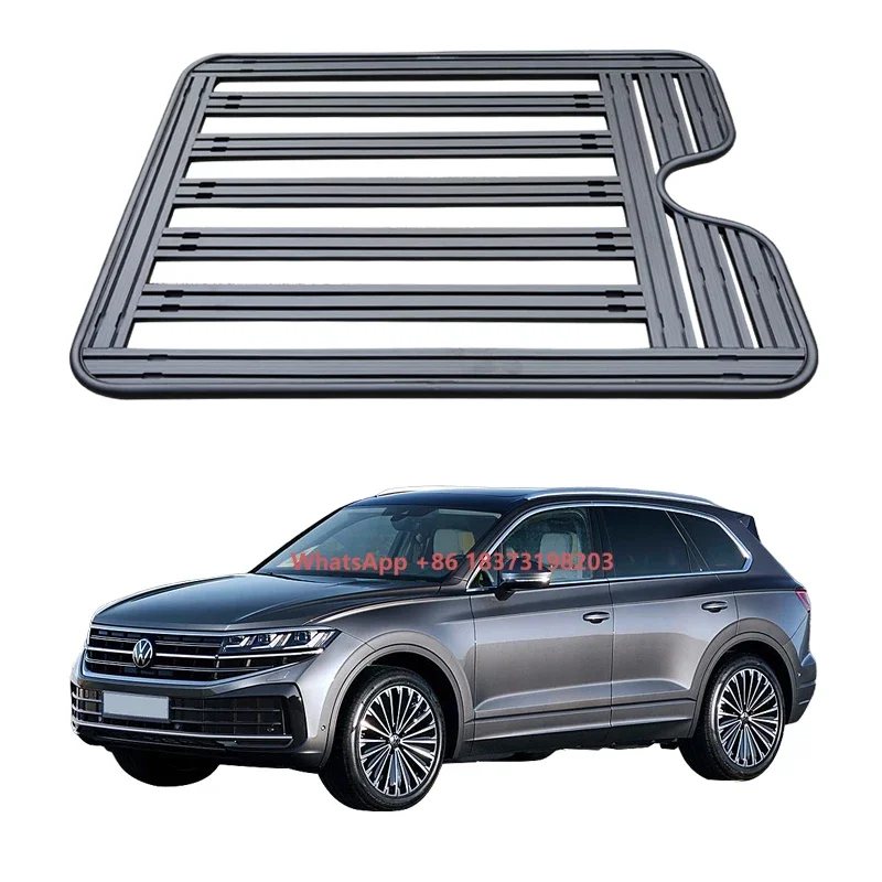 

Aluminum Alloy Car Roof Cargo Luggage Rack Baskets for Touareg 2019-2024 2025+