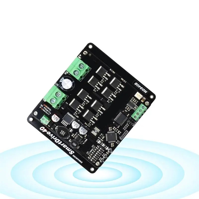 

SQPP-MDS40B 40A Мощный контроллер для коллекторных двигателей постоянного тока Smartdrive, 10В-45В, H-мост