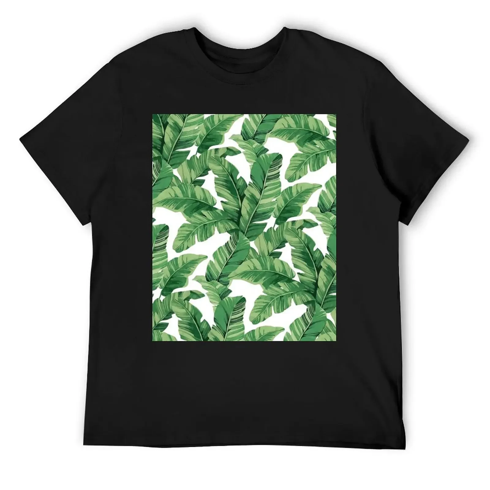 Tropical banana leaves III T-Shirt hippie clothes customs vintage clothes kawaii clothes mens designer