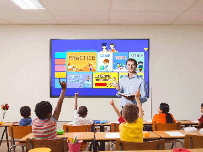 55 Inch Educational Equipment Teaching One-in-one Smart Whiteboard Electronic Teaching Board Children's Blackboard
