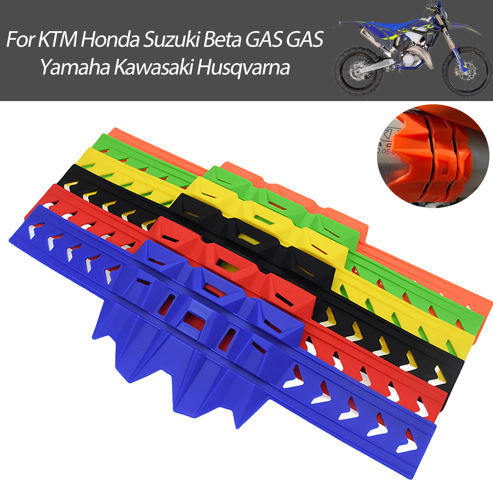 Heat Resistant sturdy Anti-Scald Exhaust Pipe Protector Guard Fit KTM SX EXC Off-Road Dirt Pit Bike Motocross Safety Accessories