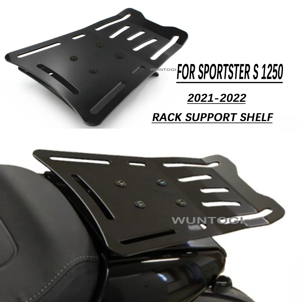 2021-2022 For Sportster S 1250 Accessories Rear Luggage Rack RH1250 S 2021 2022 Motorcycle Rear Fender Luggage Rack Support Shel