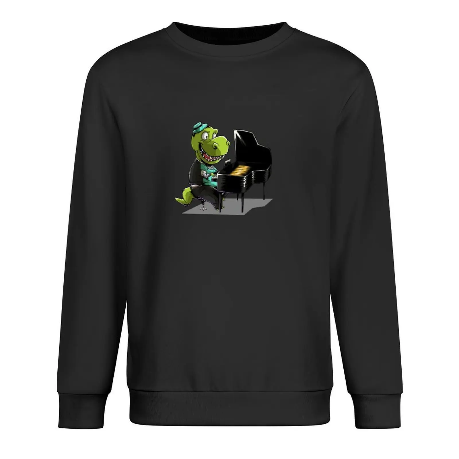 

Dinosaur Playing Piano, Tyrannosaurus Rex, Funny T Rex, Animals Playing Musical Instruments Pullover