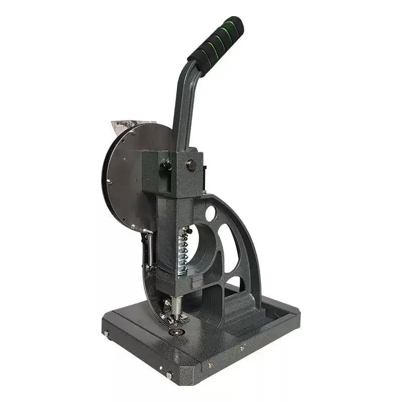 Semi-automatic buckle machine, manual buckle machine, leather punching machine