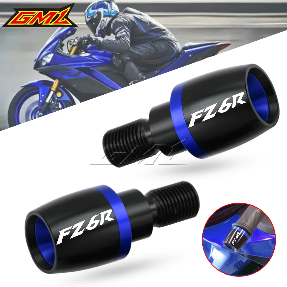 Per Yamaha FZ 1 FZ1 FAZER 2006-2016 2015 2014 2013 2012 2011 2010 2009 moto CNC alluminio manubrio Grip Ends Slider Cover