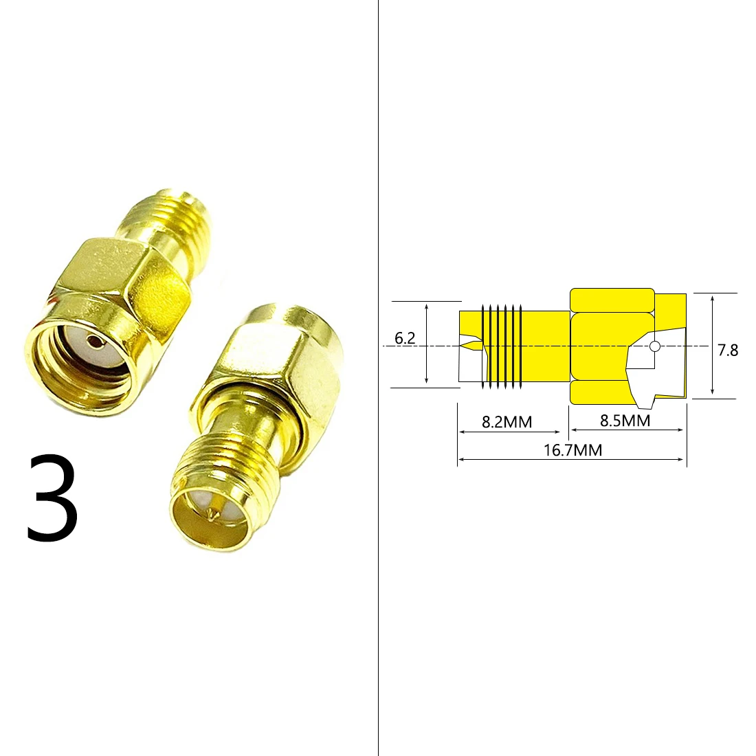 1pc Wifi Antenna Adapter SMA Male Female To BNC  N Male Female  Plug Jack RF Coax Convertor Straight NEW Wholesale Price