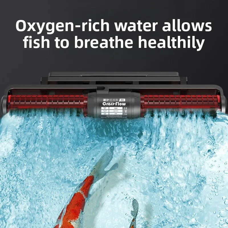 Fish Tank Wave Pump, Silent Surf Pump, Fish Pond Diving Wave Shaker, Aquarium Stool Suction Tool