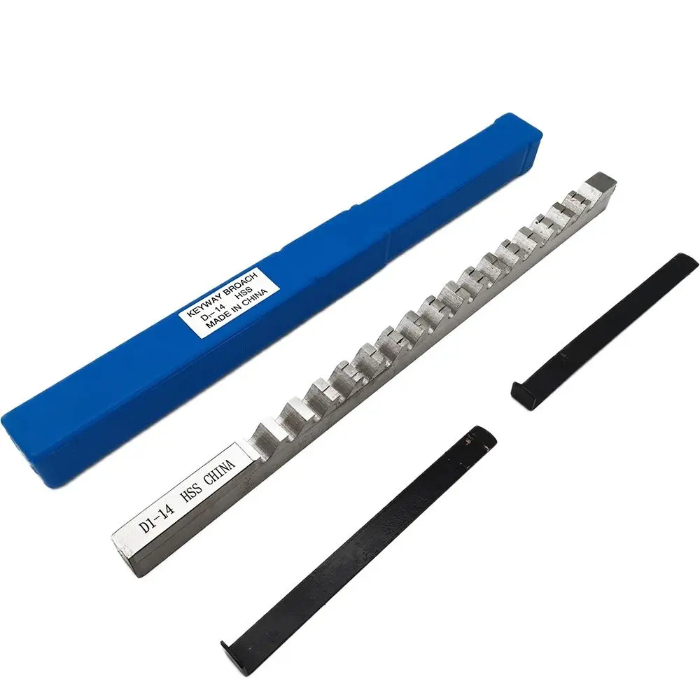 Ferramentas de Brochamento tipo Push com Calços para Roteador Cnc Metalurgia Brochura 14 mm d1 Tamanho Métrico