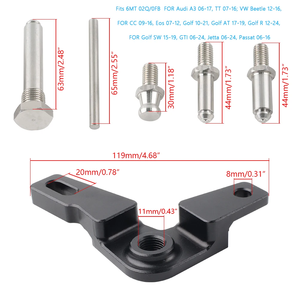 Short Shifter for Audi TT MK1 MK2 A3 1.8T Volkswagen EOS PASSAT B6