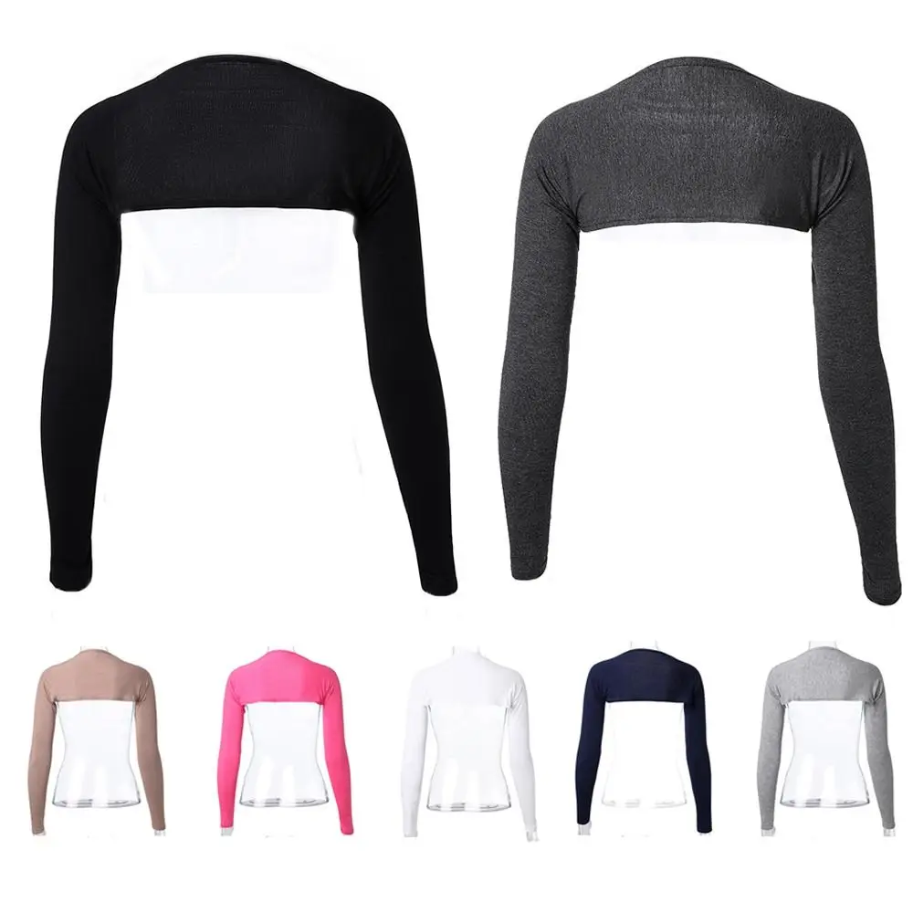 Undershirt Arm Sleeves Shawl Soft Modal Long Shoulder Sleeves Arm Sleeves Scarves Hijab Accessories Muslim Arm Cover Shrug