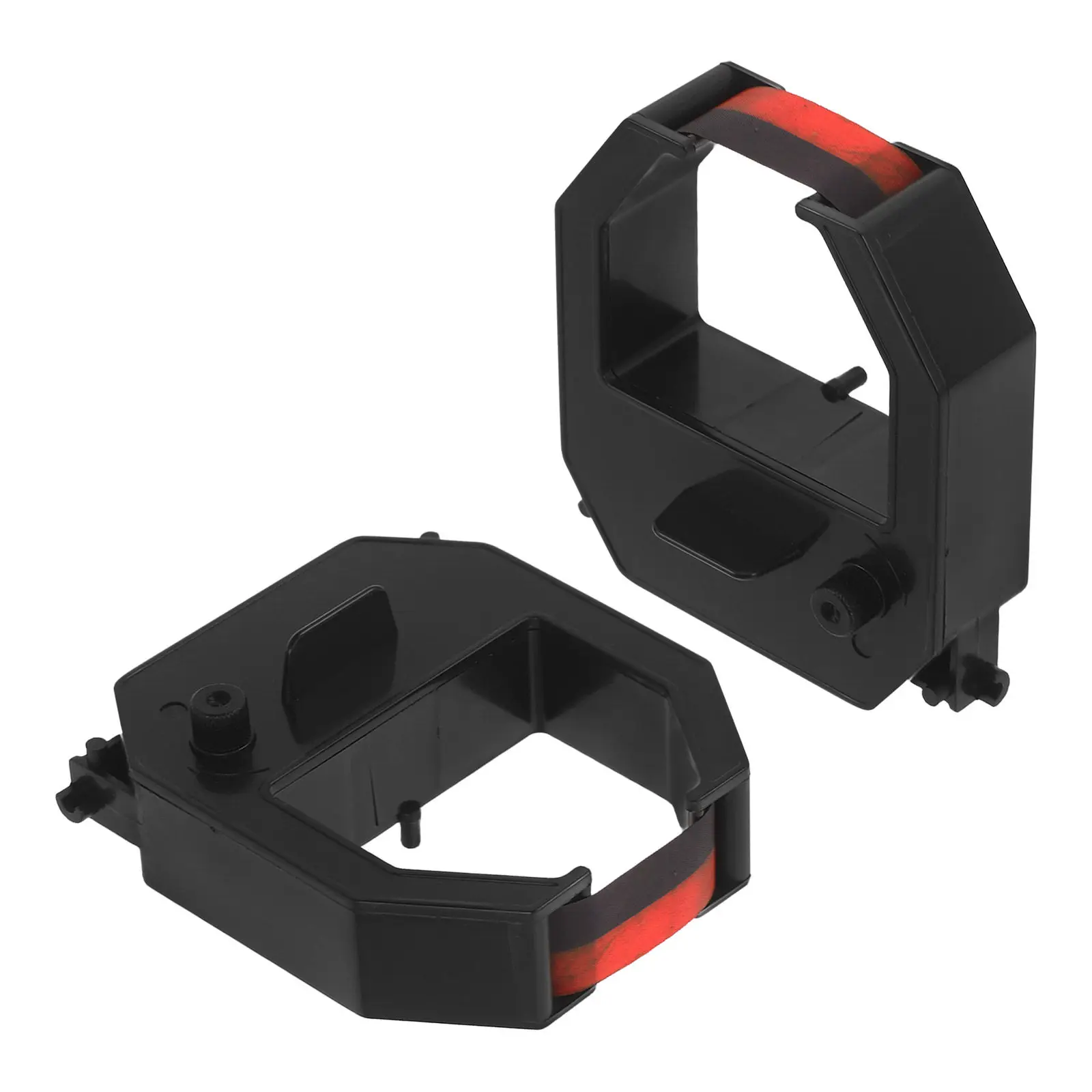 2Pcs Digital Time Clock Ribbon Multifunctional Replacement Ribbon for Time Recorder Printers Attendance Clock Parts Clear