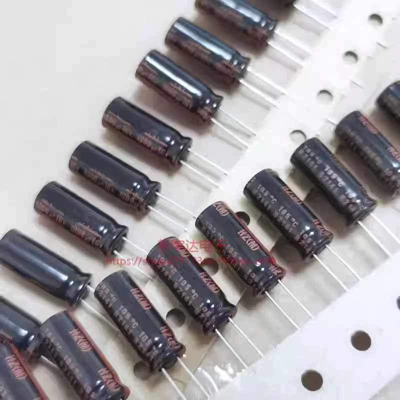 10-100PCS 16V1000UF 8X20 Nichicon HZ Fever Audio Copper Pin Original Electrolytic Capacitor 1000UF16V
