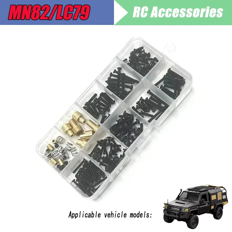 MN MODEL MN 82S MN82 MN82Pro LC79 1: 12 Original Accessories: Wave Box Shock Absorber Axle Girder Lipo Battery Car Accessories