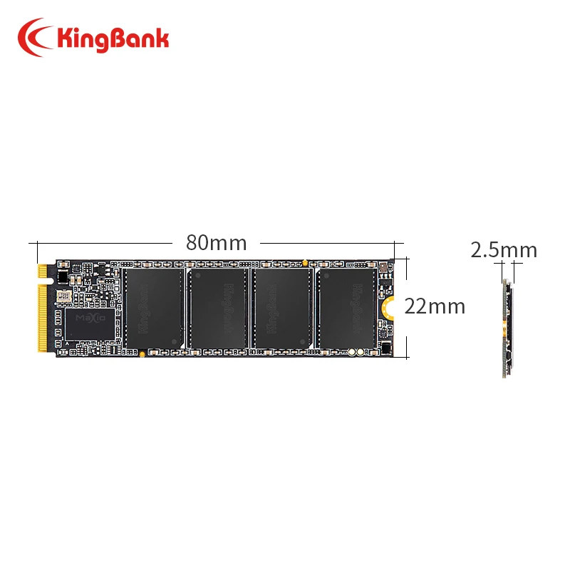 Imagem -05 - Kingbank Kp230 Gen3x4 M.2 2280 Nvme Ssd 256gb 512gb Unidade de Estado Sólido para Laptop Desktop Ssd Nvme m2