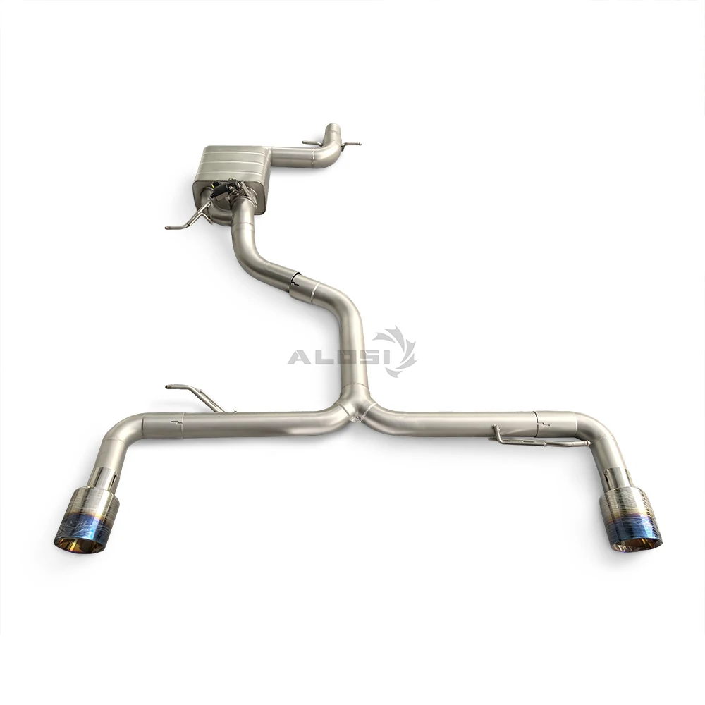 

Cat back exhaust suitable for Volkswagen Golf R MK7 2.0T 2011-2017 with valve control Cat back exhaust performance exhaust