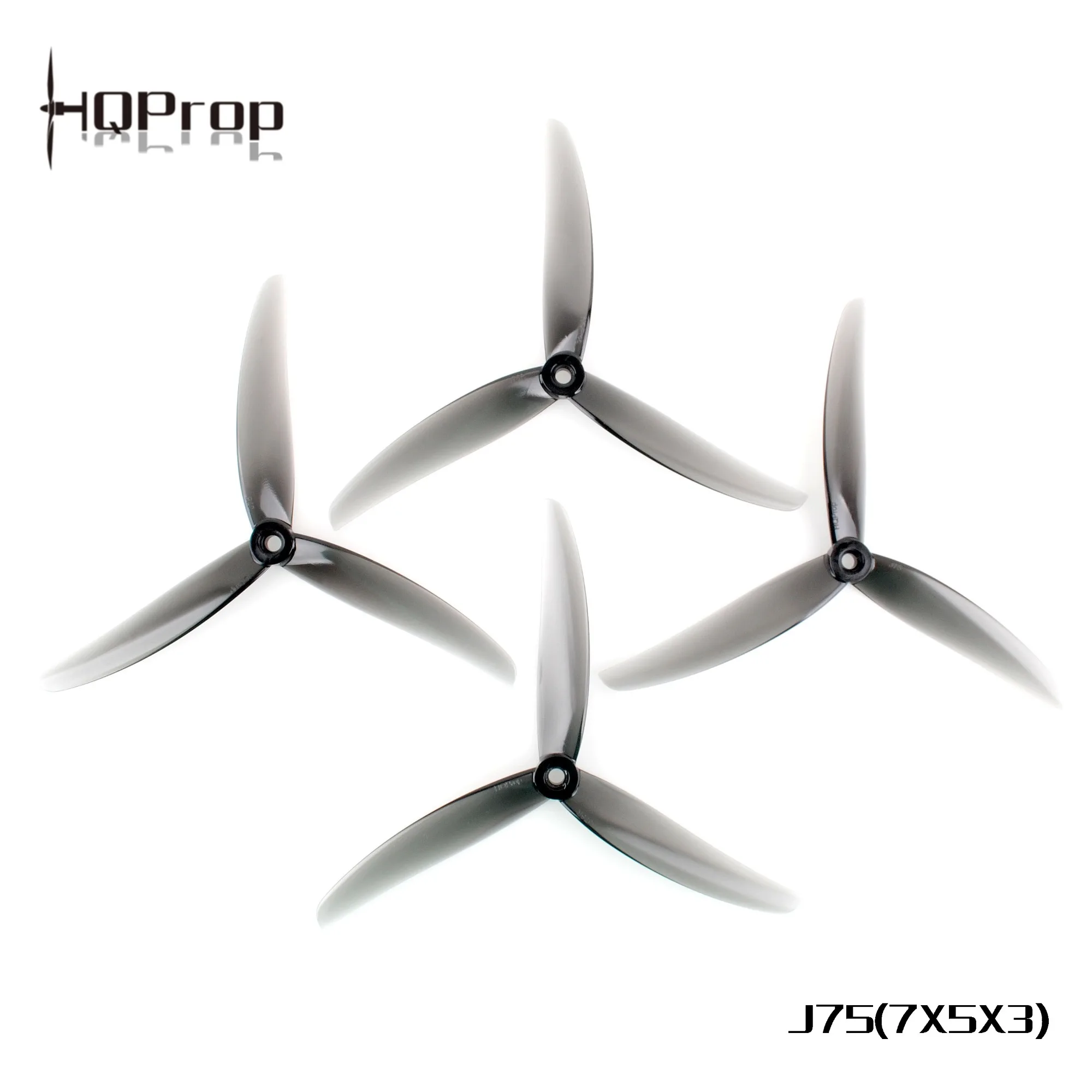 HQProp 7.5X3.7X3 7.5Inch 3-blade 5mm Shaft Racing Propeller Poly Carbonate for RC FPV Freestyle 7inch Long Range Drones DIY Part