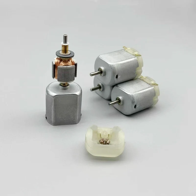 FK-130SA-18100 Carbon Brush Motor Strong Magnetic DC 3V 3.7V 6V 7.4V 21000RPM High Speed Mini 130 Motor DIY 4WD RC Toy Car view 2