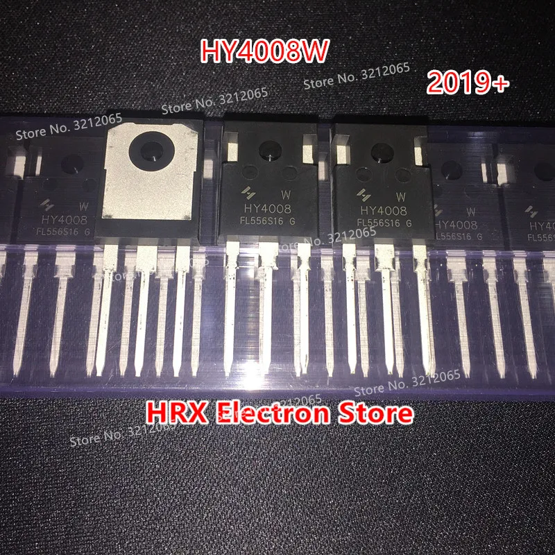 

100% Новый оригинальный транзистор полевого эффекта HY4008W 2022 + HY4008 80V 200A TO-247 (10-50 шт.)