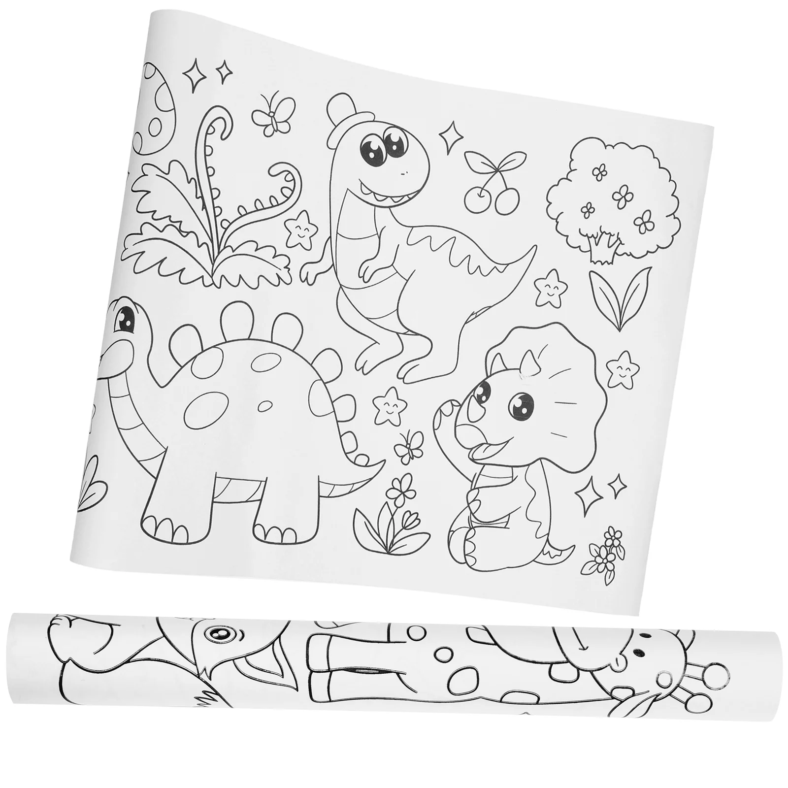 

Children's Graffiti Scroll Drawing Paper for Kids Practical Coloring Poster Watercolor Painting