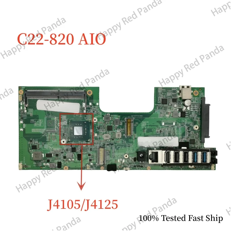 

For C22-820 AIO Motherboard With J4105 J4125 CPU Mainboard 100% Tested Fast Ship