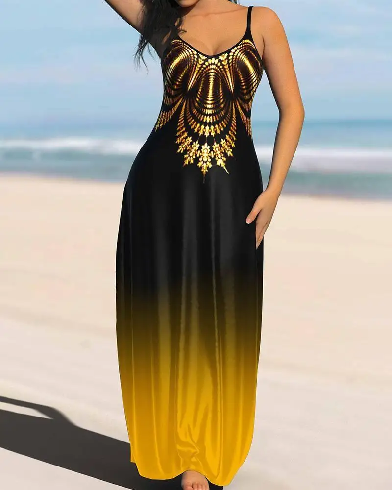 Nouveau Style ethnique rétro imprimé T-shirt 2025 décontracté mode usage quotidien à manches courtes unisexe traditionnel Folk col rond haut