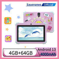 Kids Tablet 4GB 64GB Quad Core WIFI-5G Android 13 Children's Tablet Girl Boy 2025 Tablet Learning and Education Software